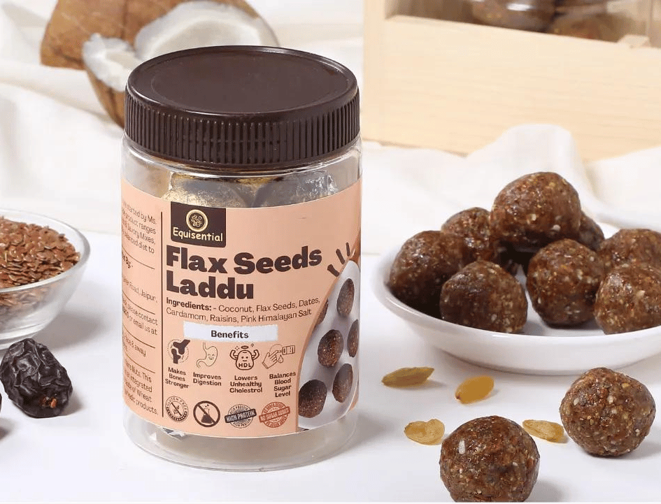 flax seeds laddu