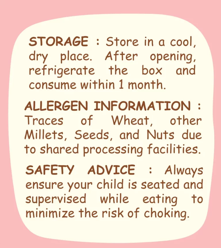 Sprouted Ragi & Almonds Baby Cereal – 6+ Month