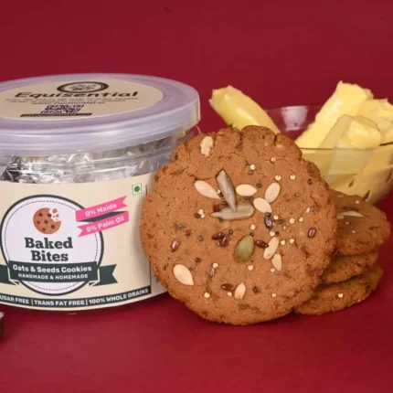 Baked Bites – Oats & Seeds Cookies